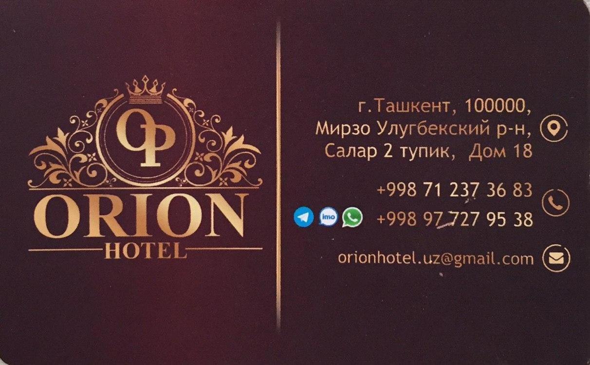 Orion Hotel Tashkent Luaran gambar